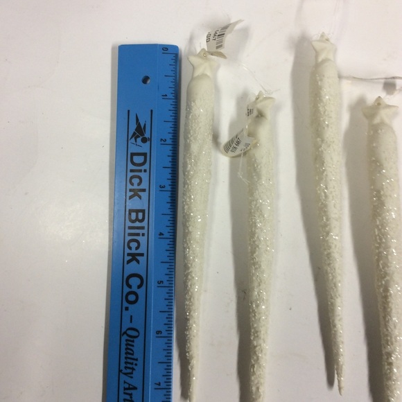 Dept 56 Set of 6 Snowbabies Star Icicle VTG - Picture 10 of 10